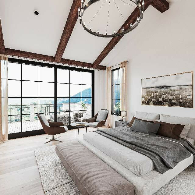 Silo Ridge 5 Unit 5 Master Bedroom