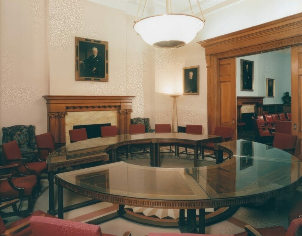 Association of the Bar of the City of New York 3 Round table conference room topaz enhance