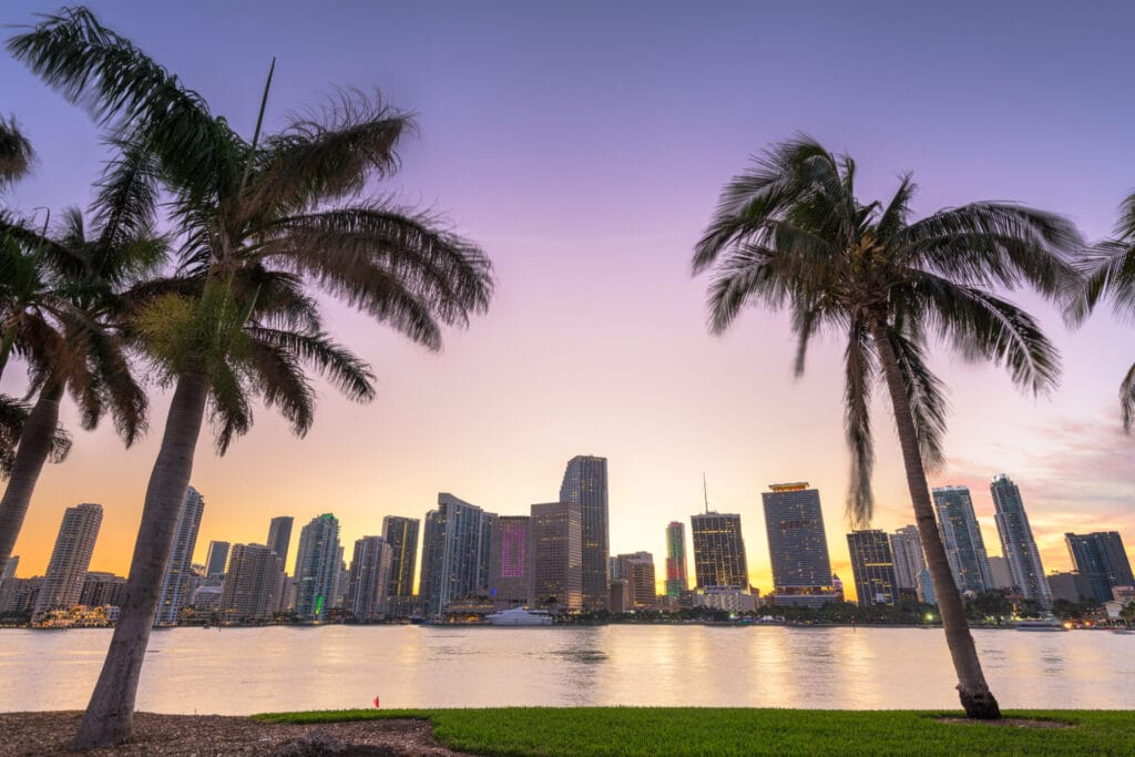 miami florida usa downtown skyline on the bay 2023 11 27 05 13 53 utc